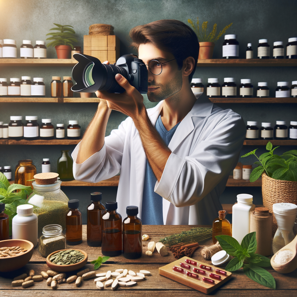 Imagem de cúrcuma em pó e suplemento de curcumina para saúde hepática